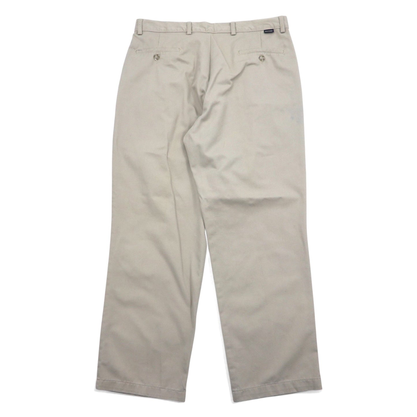 DOCKERS (Levi's) khakis 2000s Tucked Wide Chino Pants, Size L, Beige, Cotton