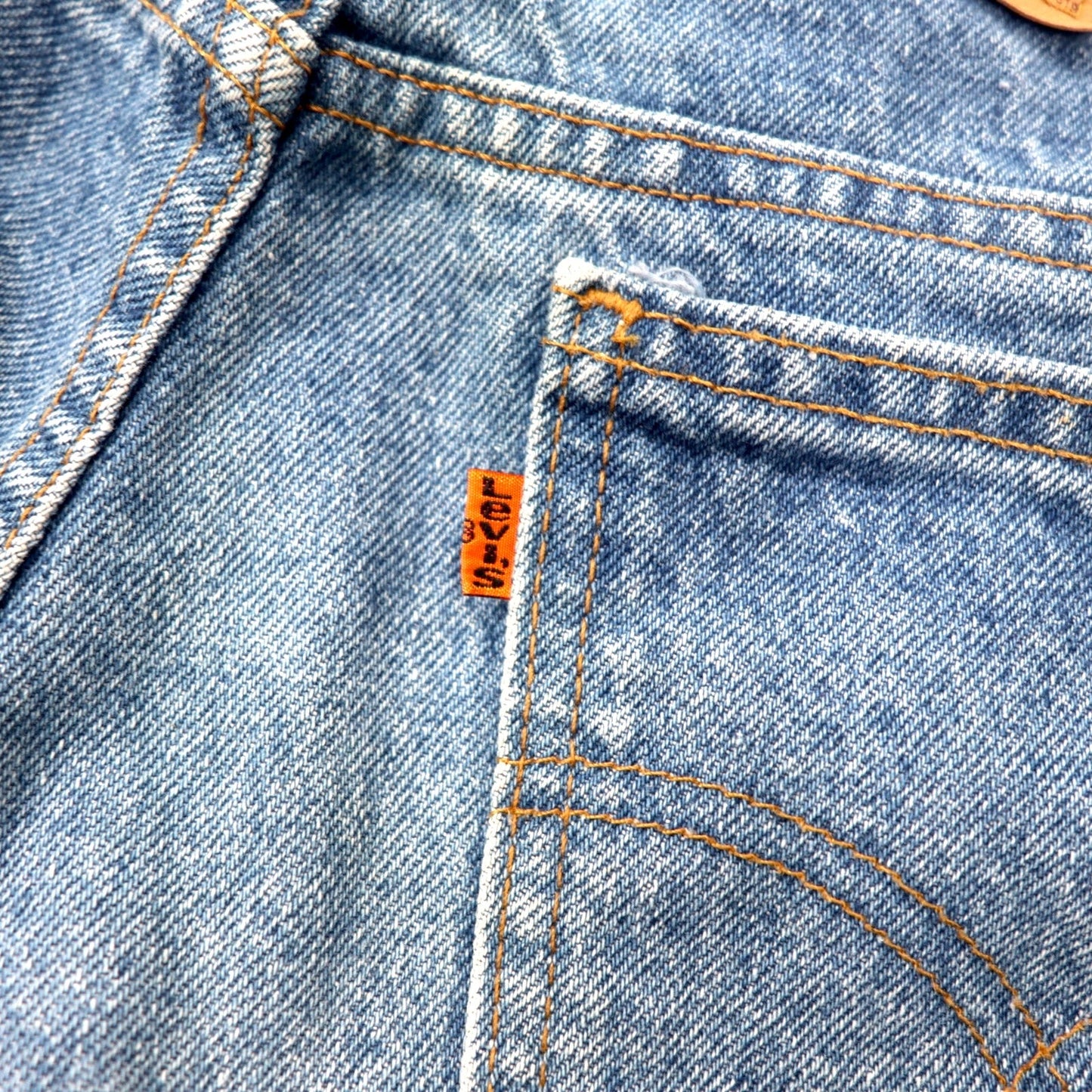Levi's カナダ製 ユーロリーバイス 619 オレンジタブ デニムパンツ 36 ブルー コットン 50619-0212