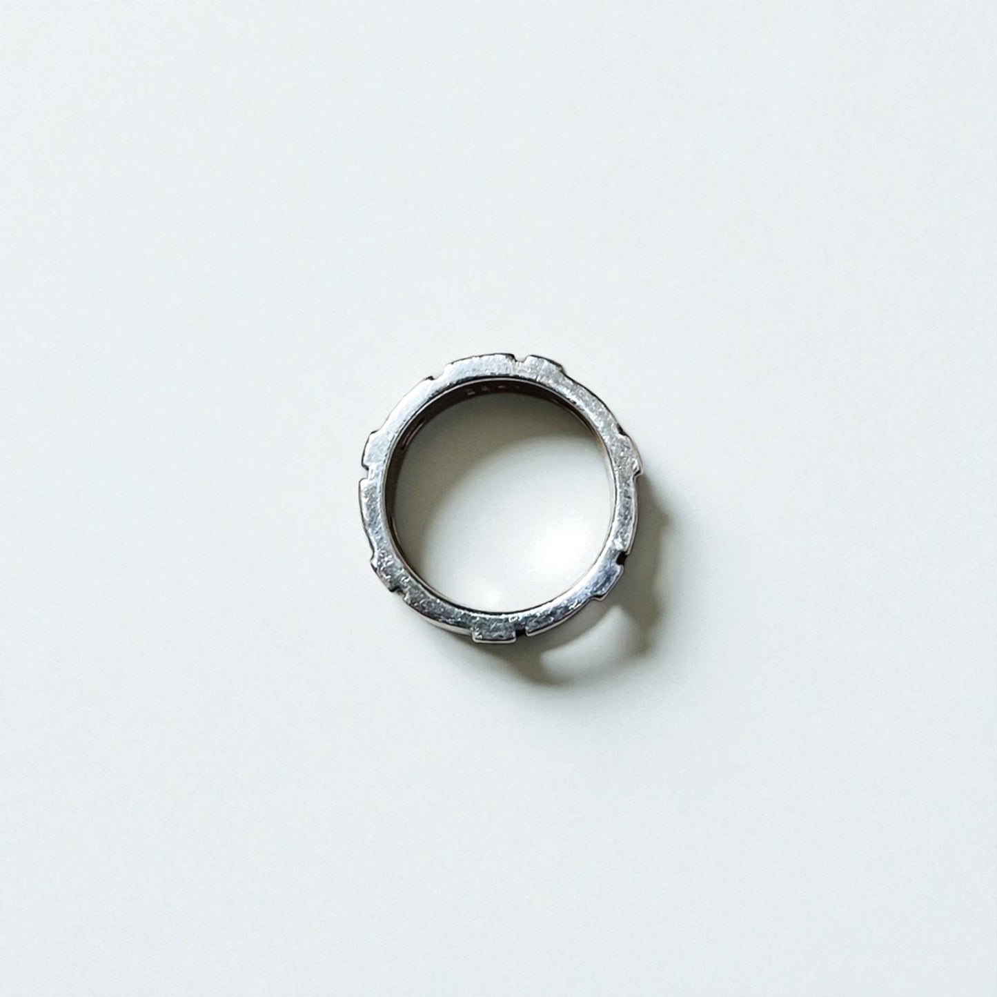 GUCCI モダニスト リング 指輪 22号 ワイド シルバー SILVER 925 イタリア製
