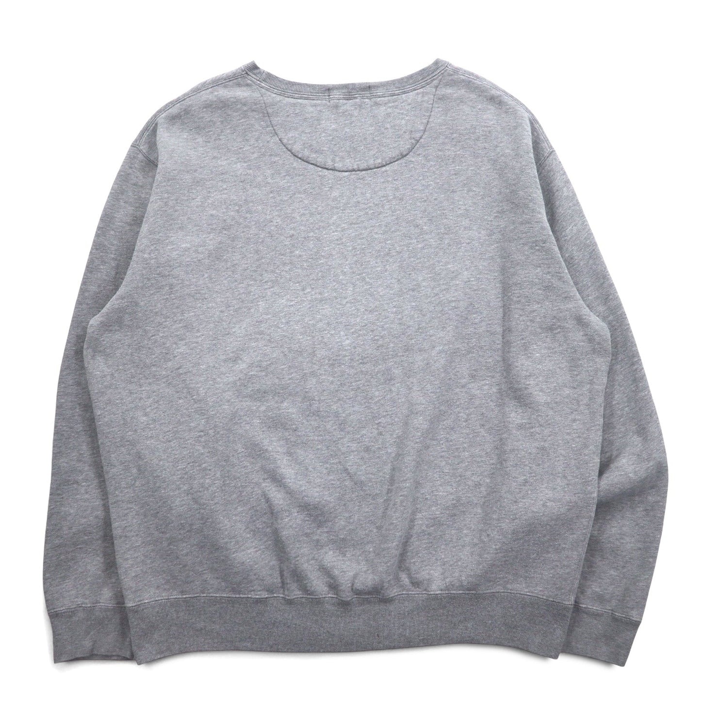 Polo by Ralph Lauren 90s Crew Neck Sweatshirt, XL, Gray, Small Pony Embroidery