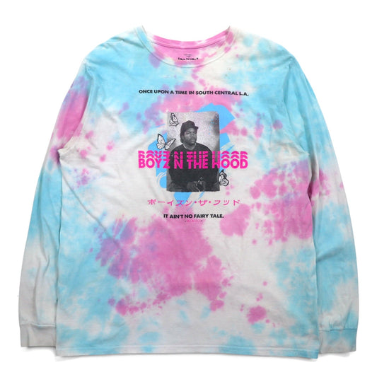 BOYZ N THE HOOD 90s Movie ICE CUBE Hip Hop Long Sleeve Tie-Dye NWA Long Sleeve T-Shirt