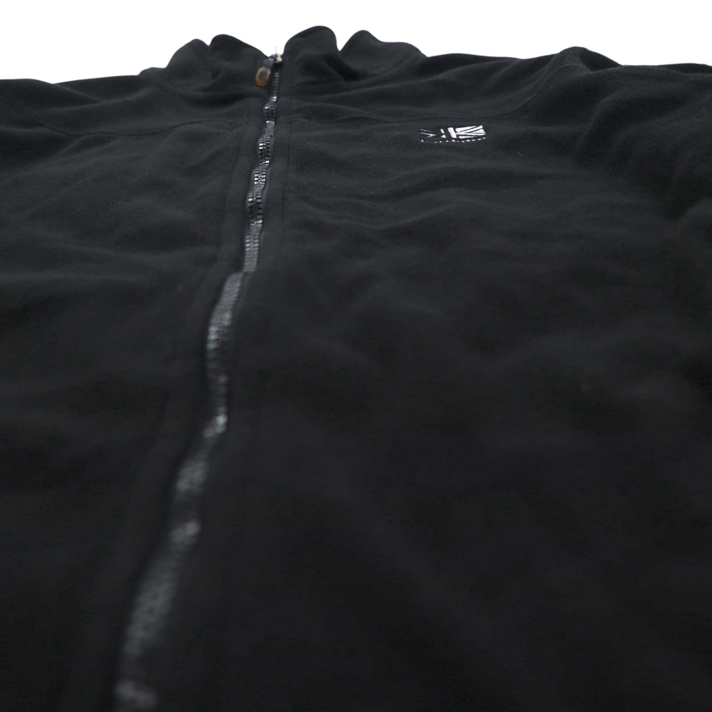 karrimor フルジップ フリースジャケット L ブラック ジップポケット KS-300