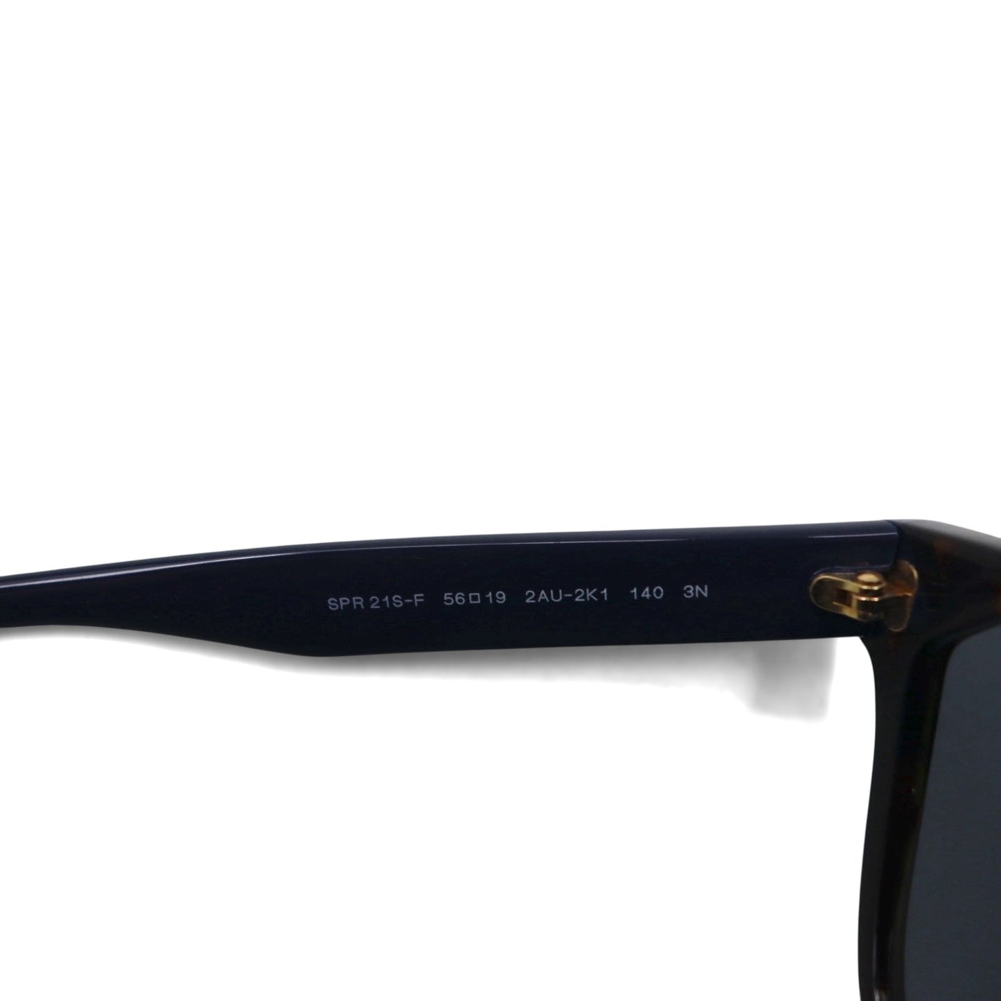 PRADA イタリア製 フォックス サングラス ブラウン SPR21S-F 56-19 2AU-2K1 140 3N