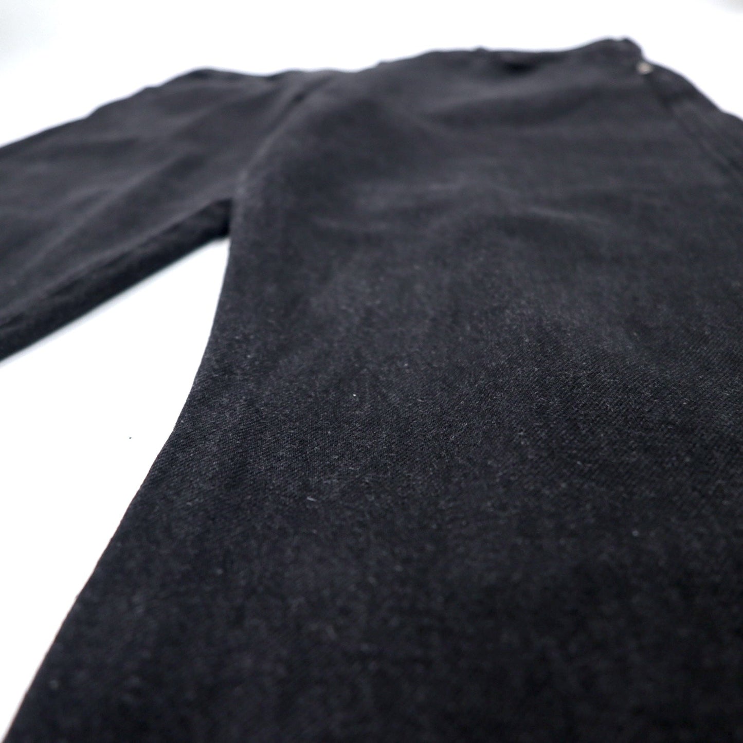 Wrangler 90s Black Wide Leg Denim Pants, Size 40, Black Cotton, 96501CB, Made in Costa Rica