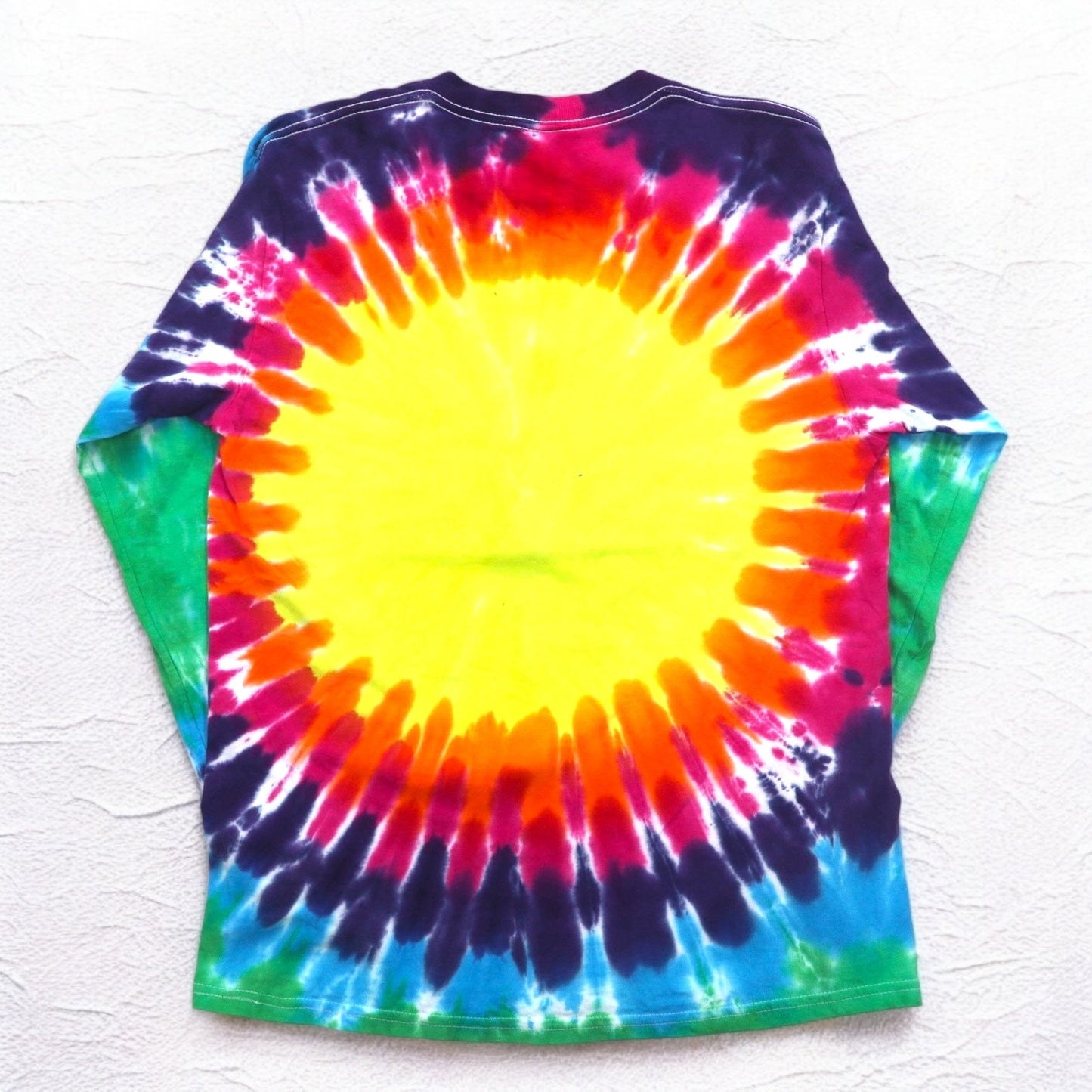GRATEFUL DEAD Dancing Bear Tie-Dye Long Sleeve T-Shirt, Long™, Multicolor, Delta Body, Grateful Dead