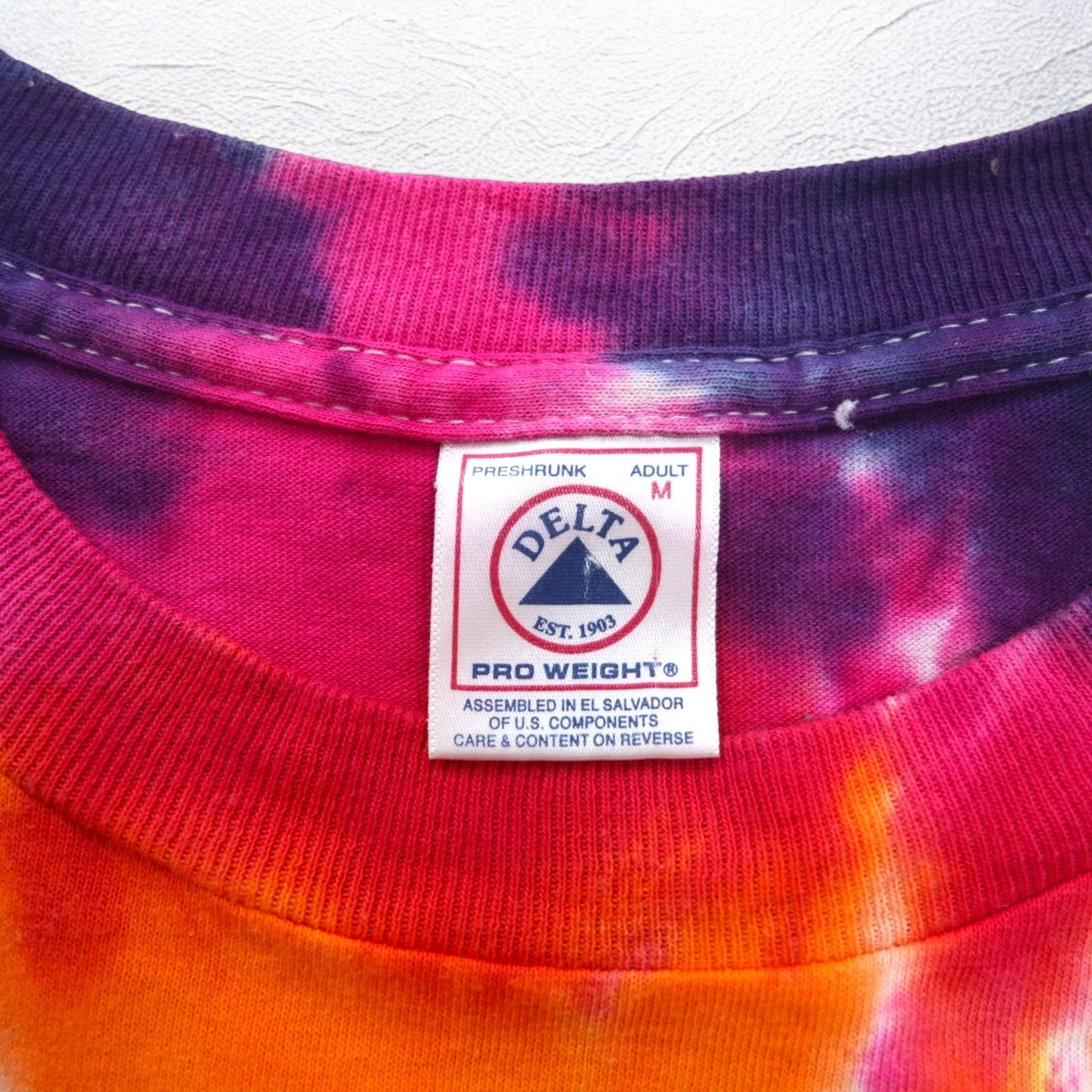 GRATEFUL DEAD Dancing Bear Tie-Dye Long Sleeve T-Shirt, Long™, Multicolor, Delta Body, Grateful Dead
