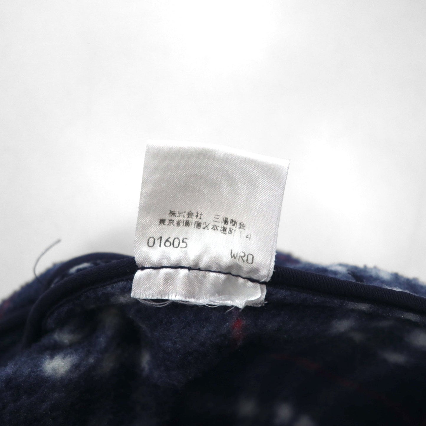 BURBERRY ノバチェック フルジップ フリースジャケット L ネイビー ドローコード