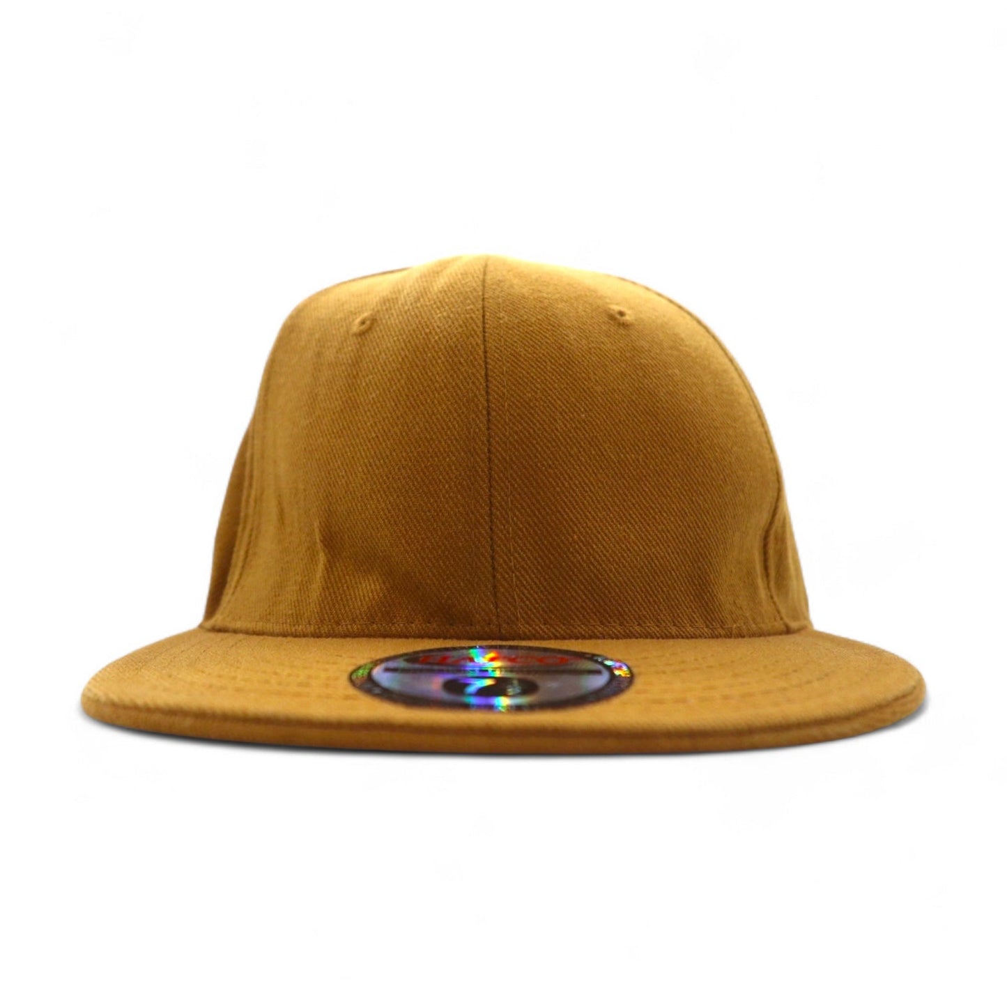 HATCO PREMIUM ORIGINAL FLAT ベースボールキャップ 59.6cm キャメル アクリル