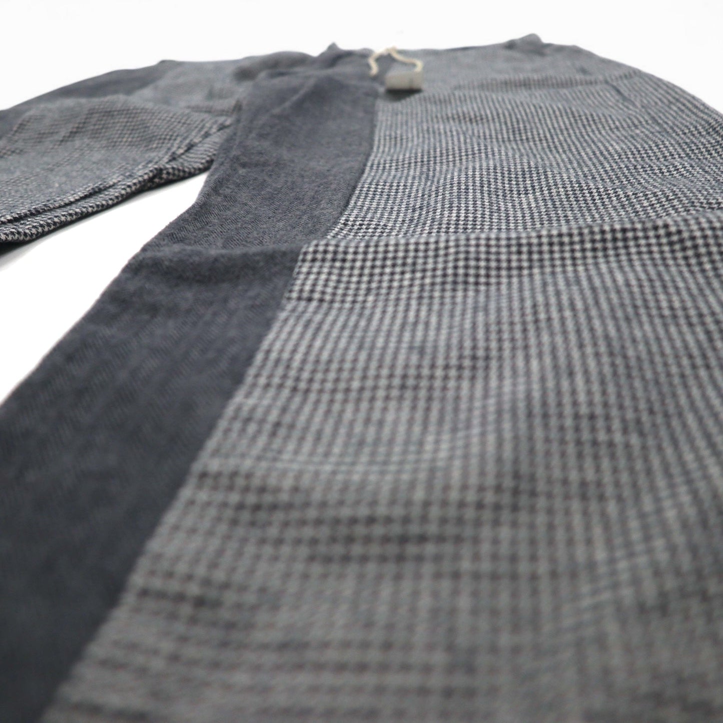 AiE (Nepenthes) 2022AW Krazy Pant, Made in USA, Size M, Gray, Hickory Stripe, Herringbone, Unused