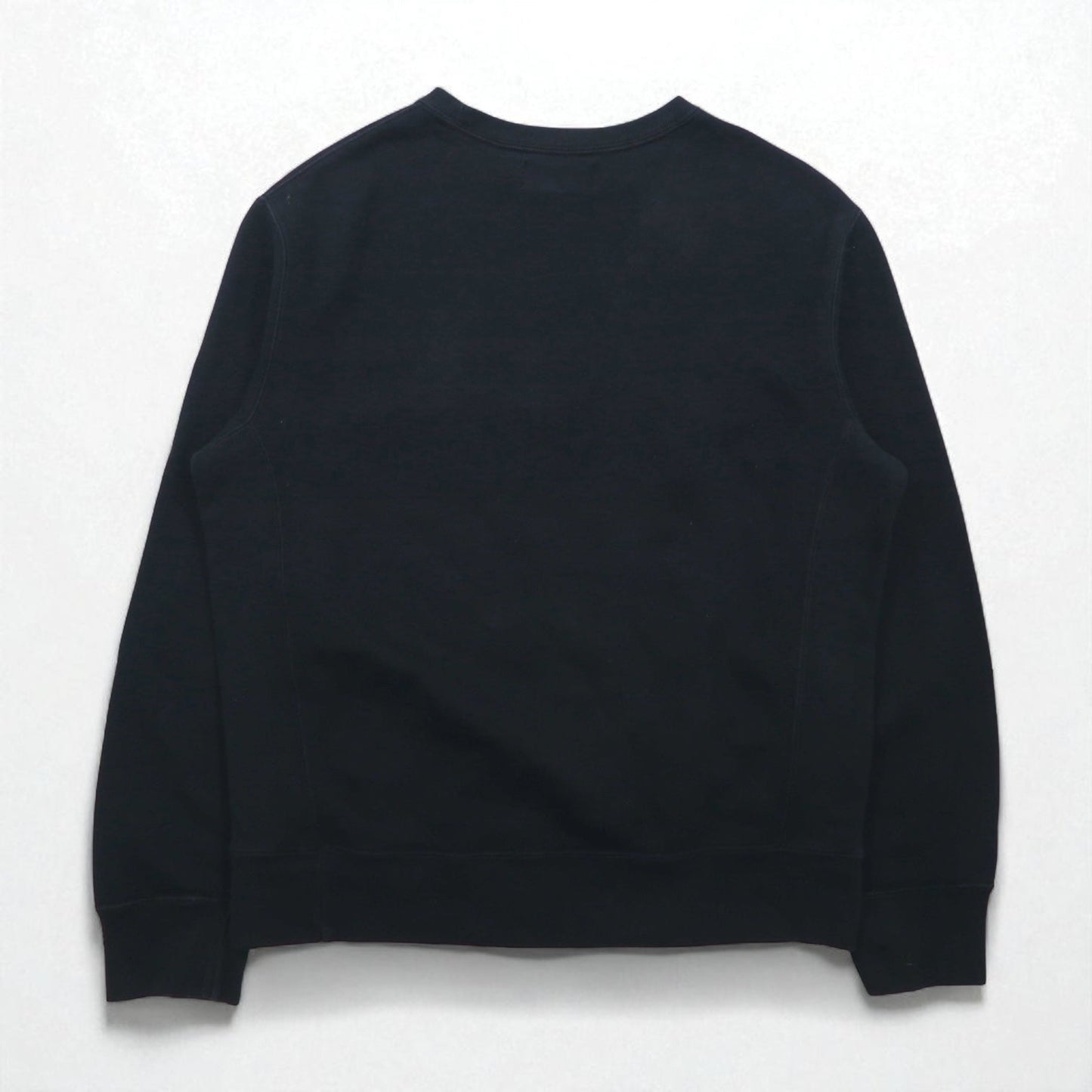 Polo Ralph Lauren 90年代 リバースウィーブ スウェット トレーナー M ブラック スモールポニー刺繍