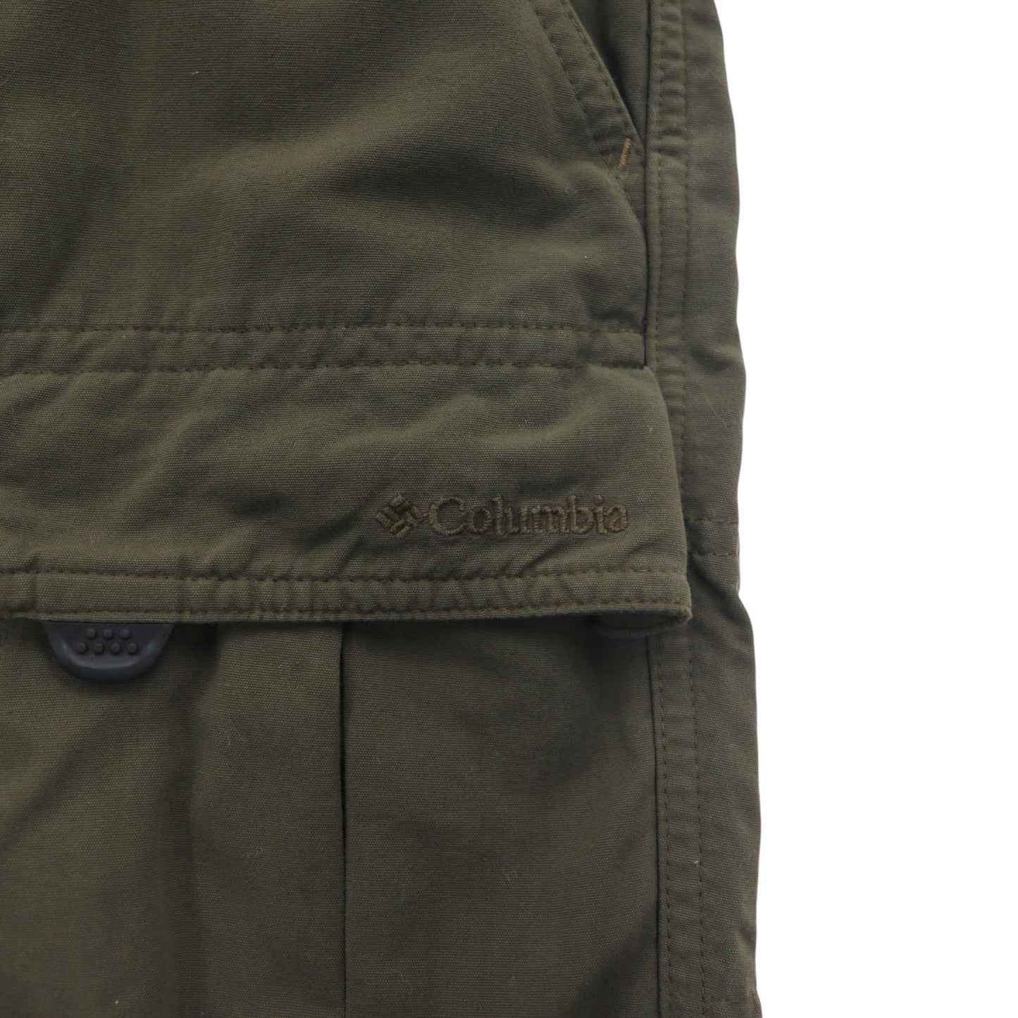 Columbia 00年代 2WAY コンバーチブル カーゴパンツ ショートパンツ L ナイロン TM8248 TITANIUM