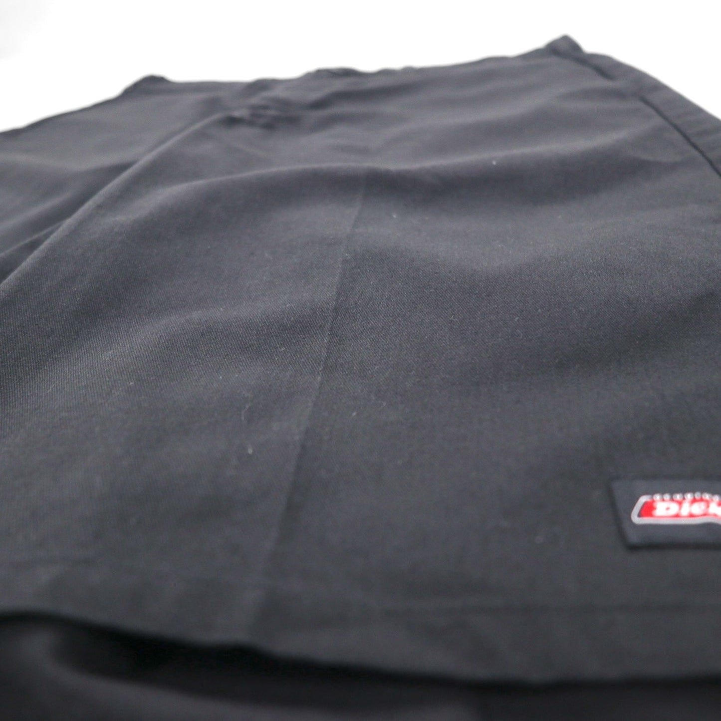 Dickies Work Shorts, Size L, Black, Polyester and Cotton