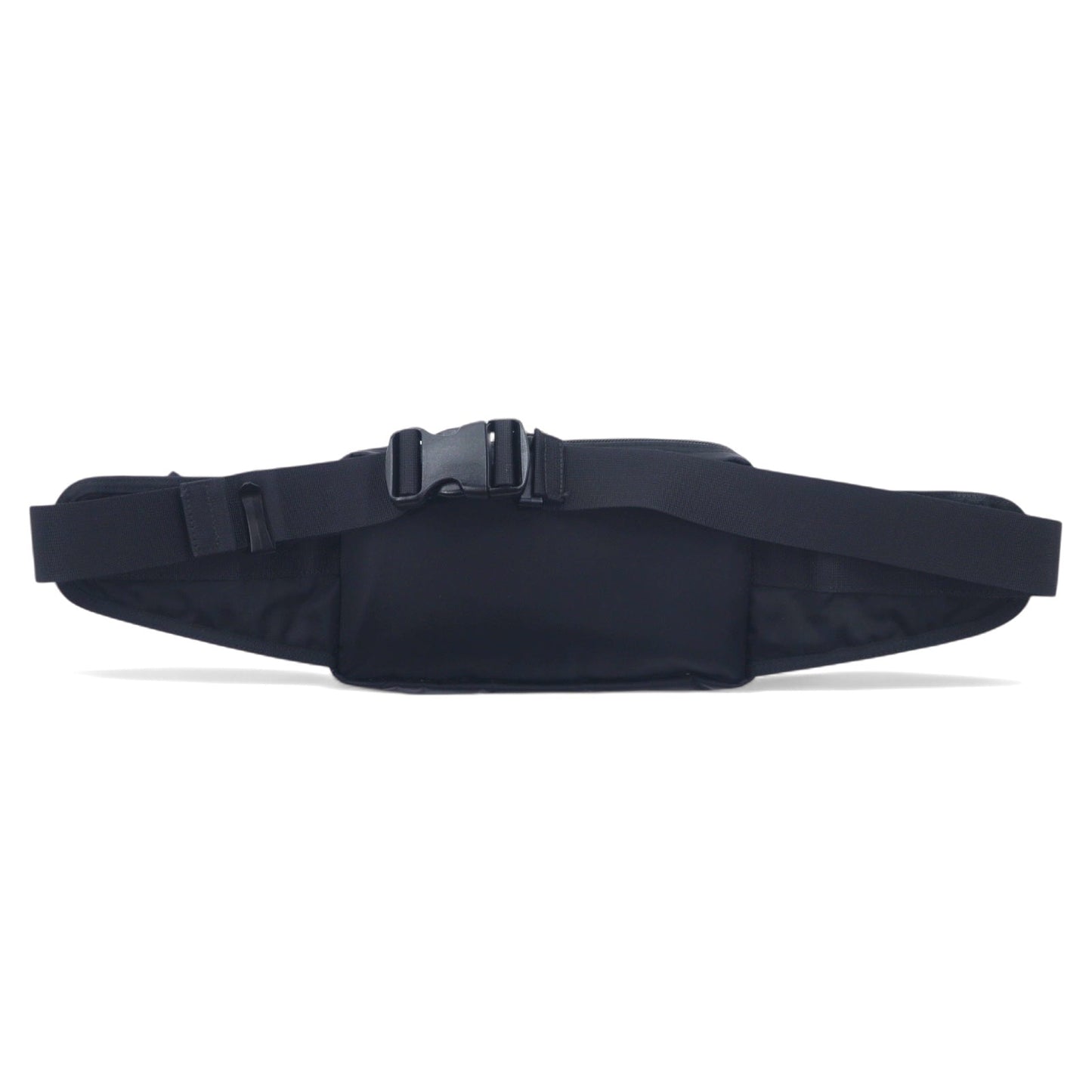 PORTER Waist Bag, Body Bag, Black Nylon, Diamond Pattern, Made in Japan