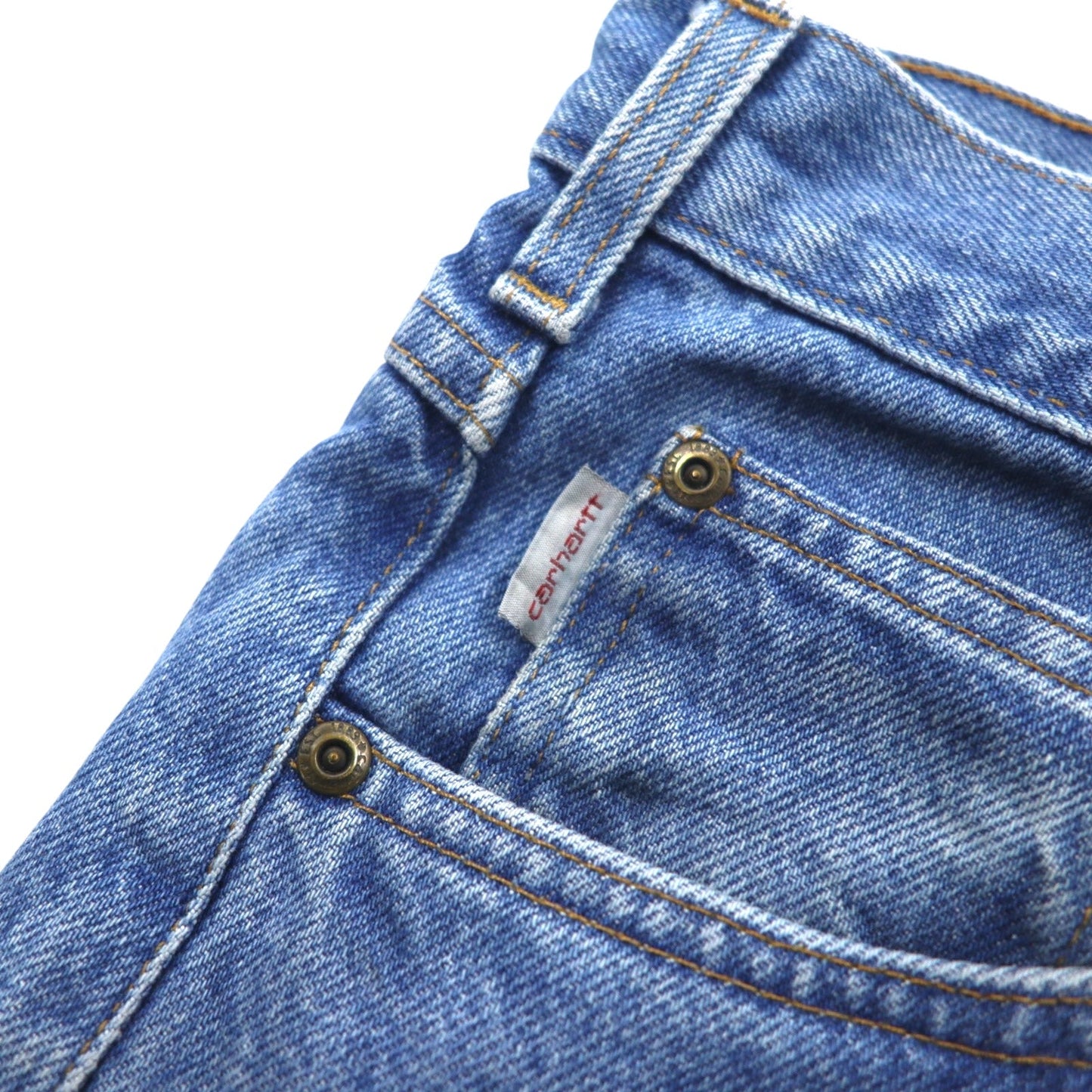 carhartt テーパード デニムパンツ L インディゴ ブルー TRADITIONAL FIT B18 STW ニカラグア製