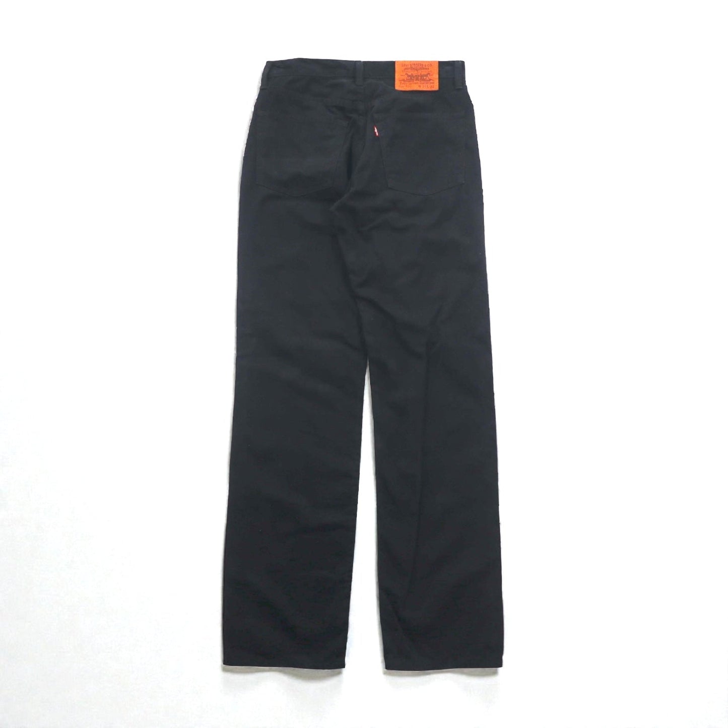 Levi's 00年代 702 デニムパンツ ジーンズ M ブラック 00702-0036 レザーパッチ