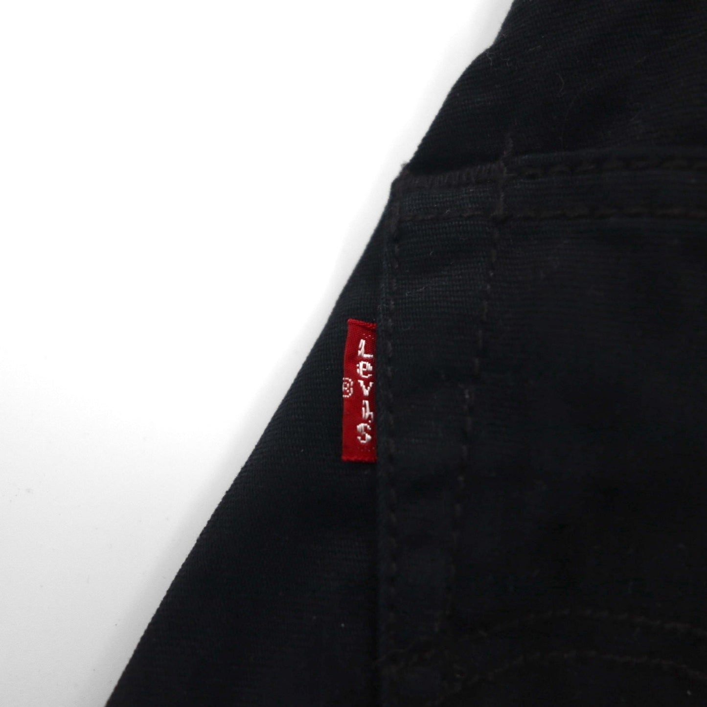 Levi's 00年代 702 デニムパンツ ジーンズ M ブラック 00702-0036 レザーパッチ
