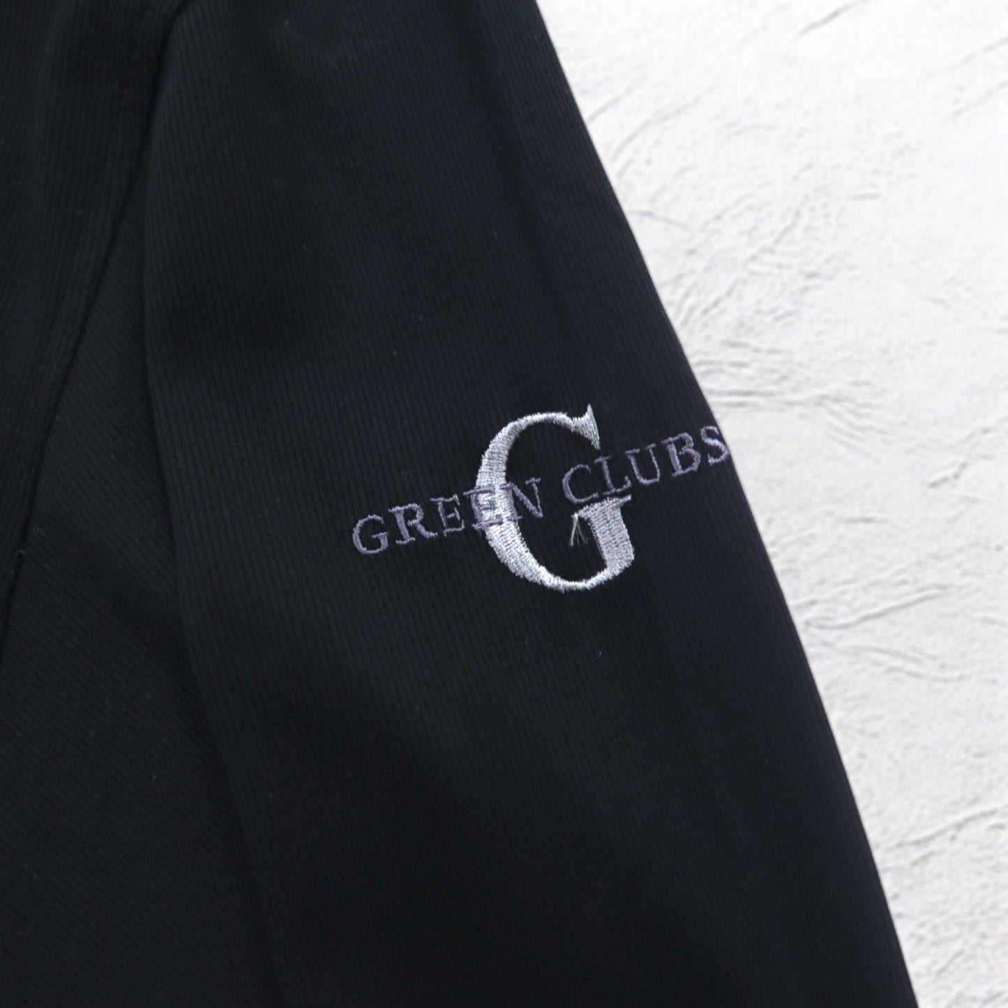 GREEN CLUBS x Warner Bros. 90s Long Sleeve Polo Shirt, XL, Black, Pique, Looney Tunes, Sylvester Cat, Made in Japan