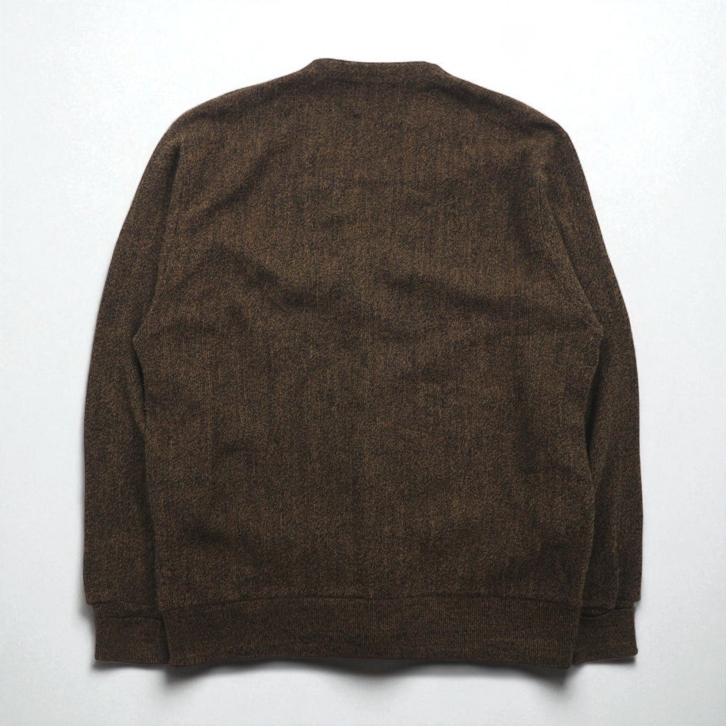 90s USA Vintage Knit Cardigan Cypress Links 90年代 USA製 ニット カーディガン L ブラウン アクリル