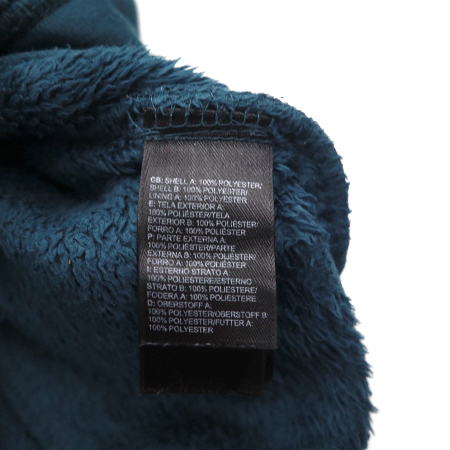 THE NORTH FACE フーデッド フリースジャケット ジップパーカー S ネイビー ドローコード OSO HOODIE ARHB US規格