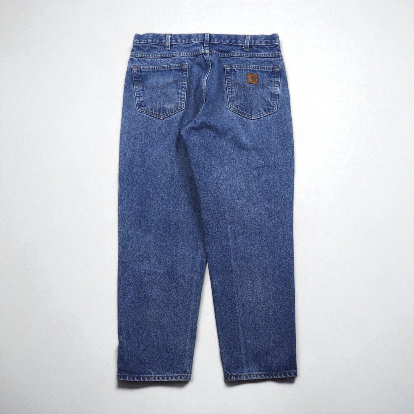 carhartt リラックスフィット テーパード デニムパンツ ジーンズ XL インディゴ B17 DST