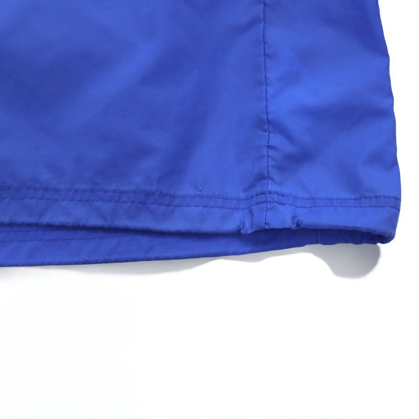 NIKE Piste Pullover Nylon Jacket, Size L, Blue with Swoosh Logo