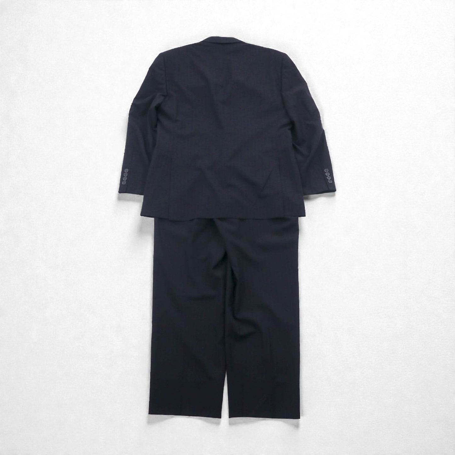 Brooks Brothers 3B セットアップ スーツ M ネイビー ウール ストライプ