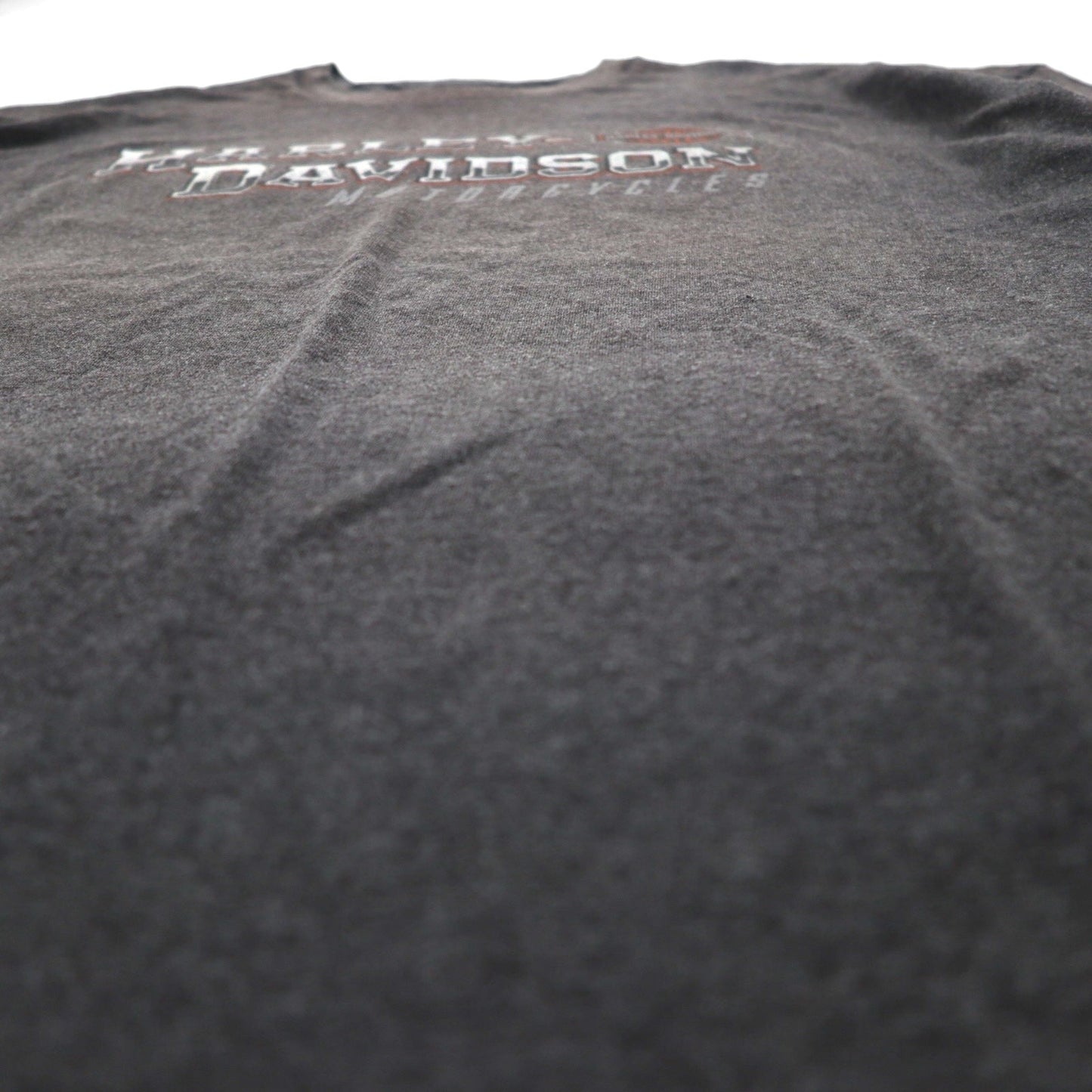 HARLEY DAVIDSON Double-Sided Print T-Shirt, Size 3XL, Gray, Silver Eagle, Made in Nicaragua