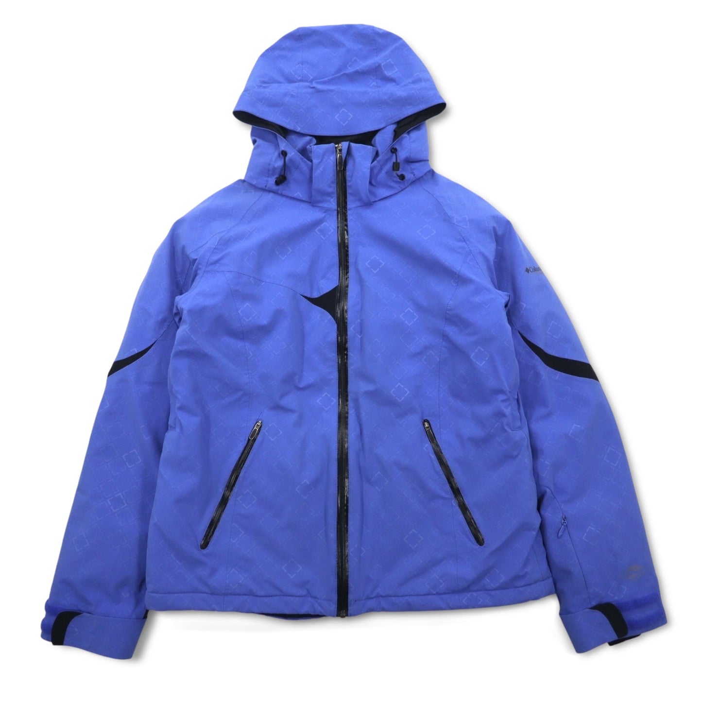Columbia Titanium OMNI-HEAT OMNI-TECH Mountain Parka, XL, Blue, Nylon, Waterproof, Detachable Hood, Heli-Honey Jacket, SL4013