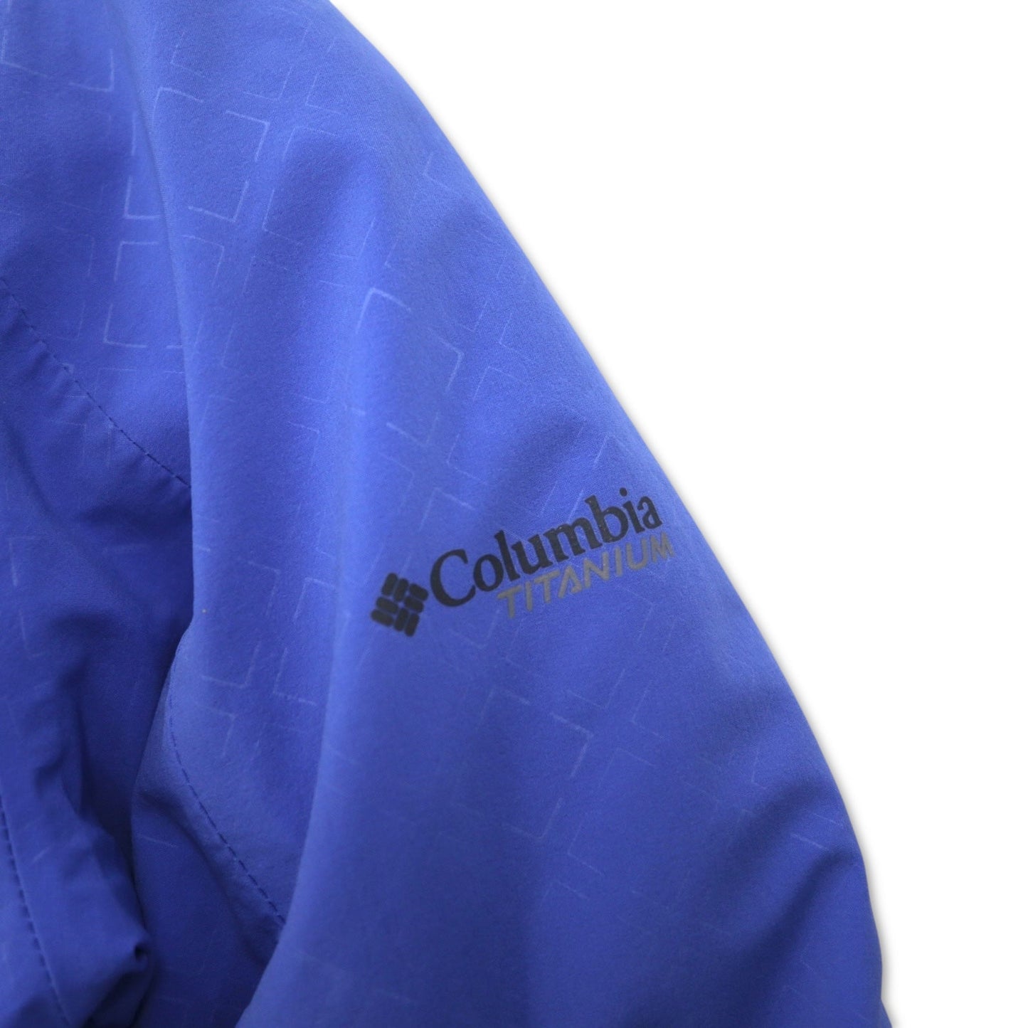 Columbia Titanium OMNI-HEAT OMNI-TECH Mountain Parka, XL, Blue, Nylon, Waterproof, Detachable Hood, Heli-Honey Jacket, SL4013