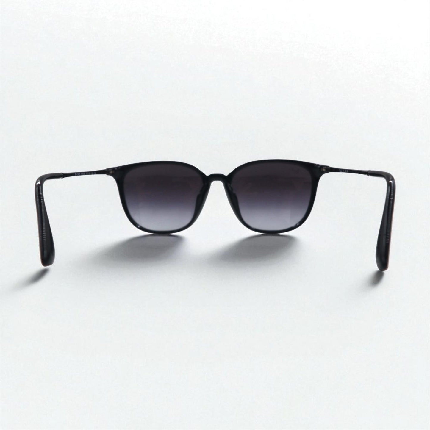 Ray-Ban ウェリントン サングラス ブラック グラデーション スクエア RB4348D 601/8G 57-18 145 3N 未使用品