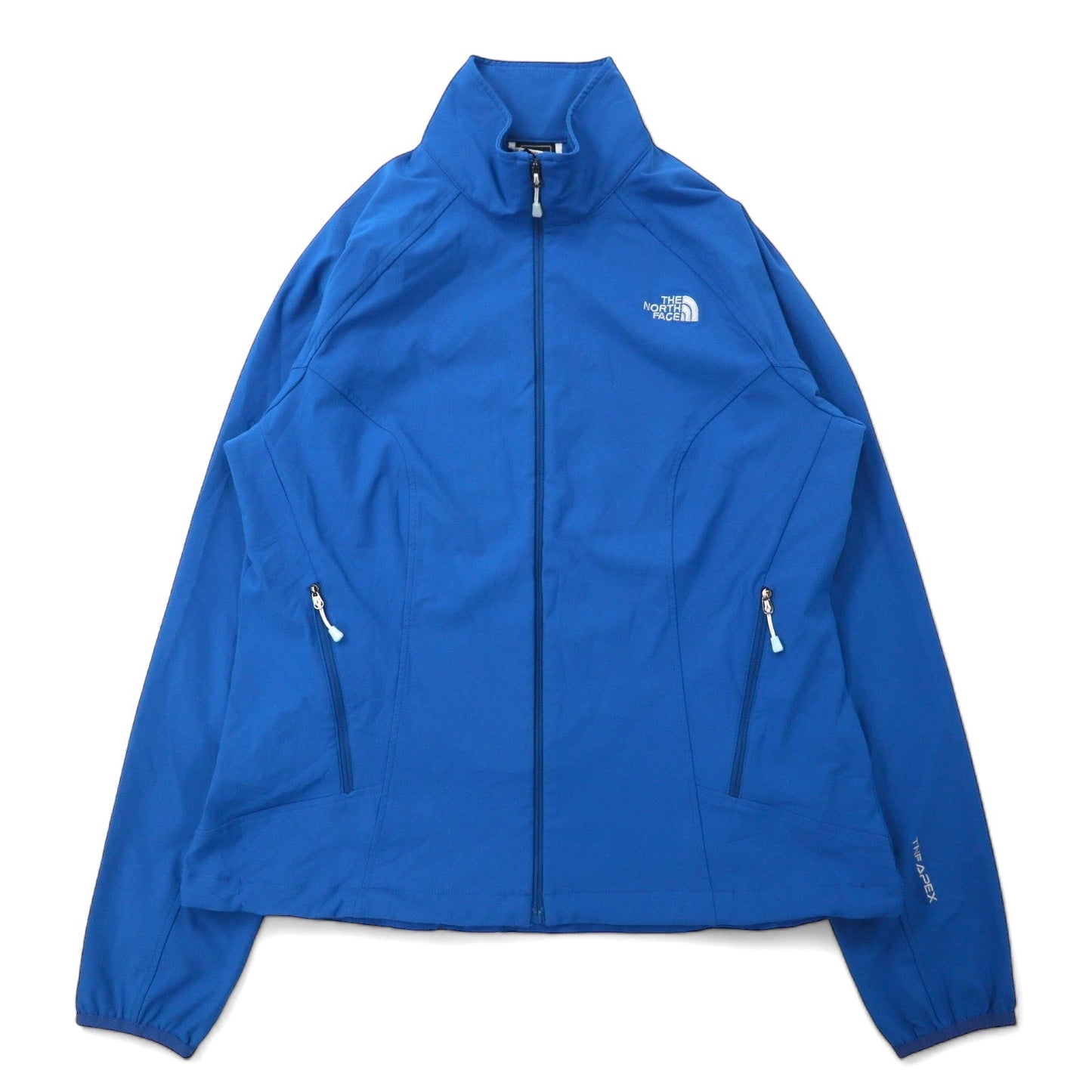 THE NORTH FACE TNF APEX JACKET, XL, Blue, Polyester Stretch, US Standard