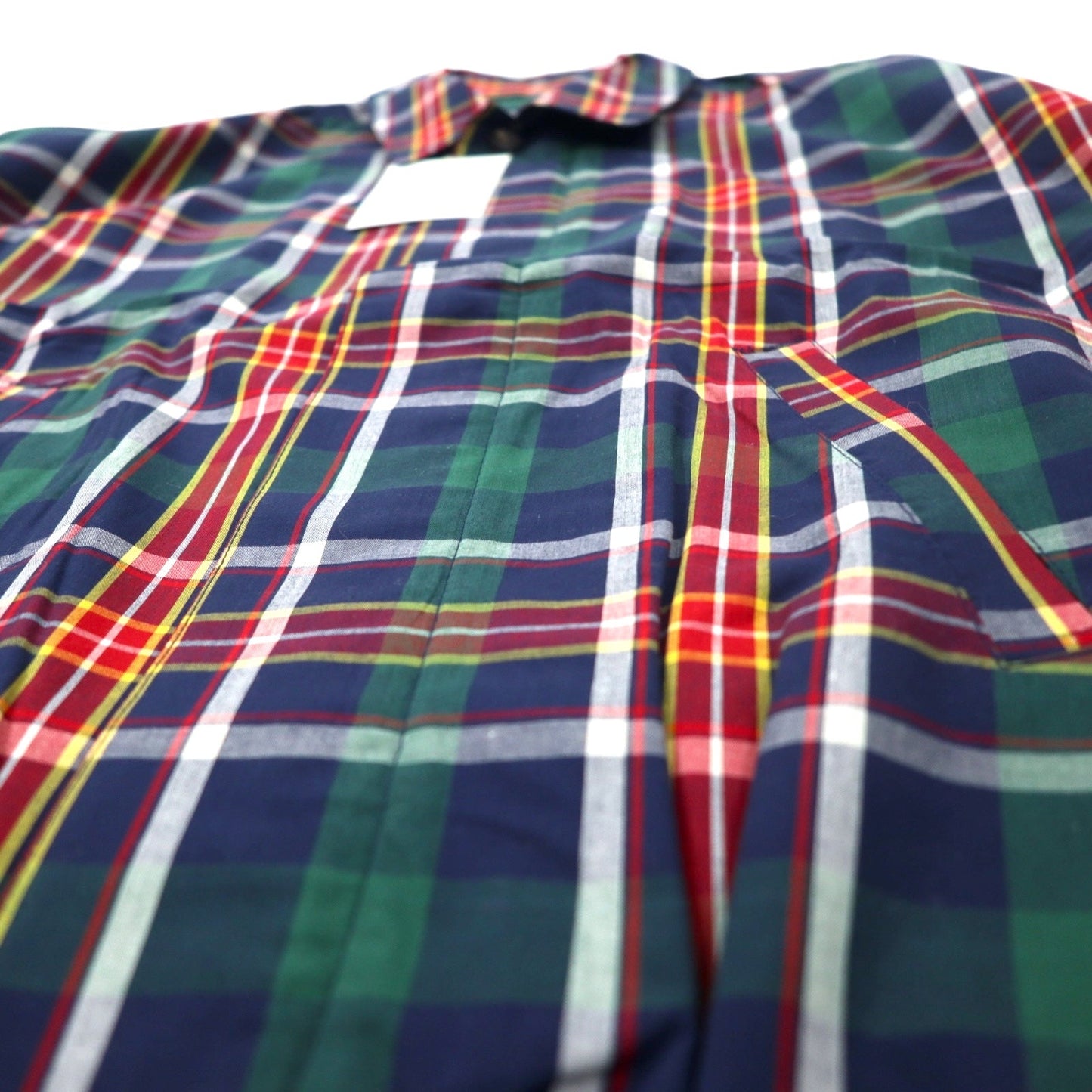LINCOLN 90s Harrington Swing Top Jacket, Size M, Navy Check Cotton, Unused