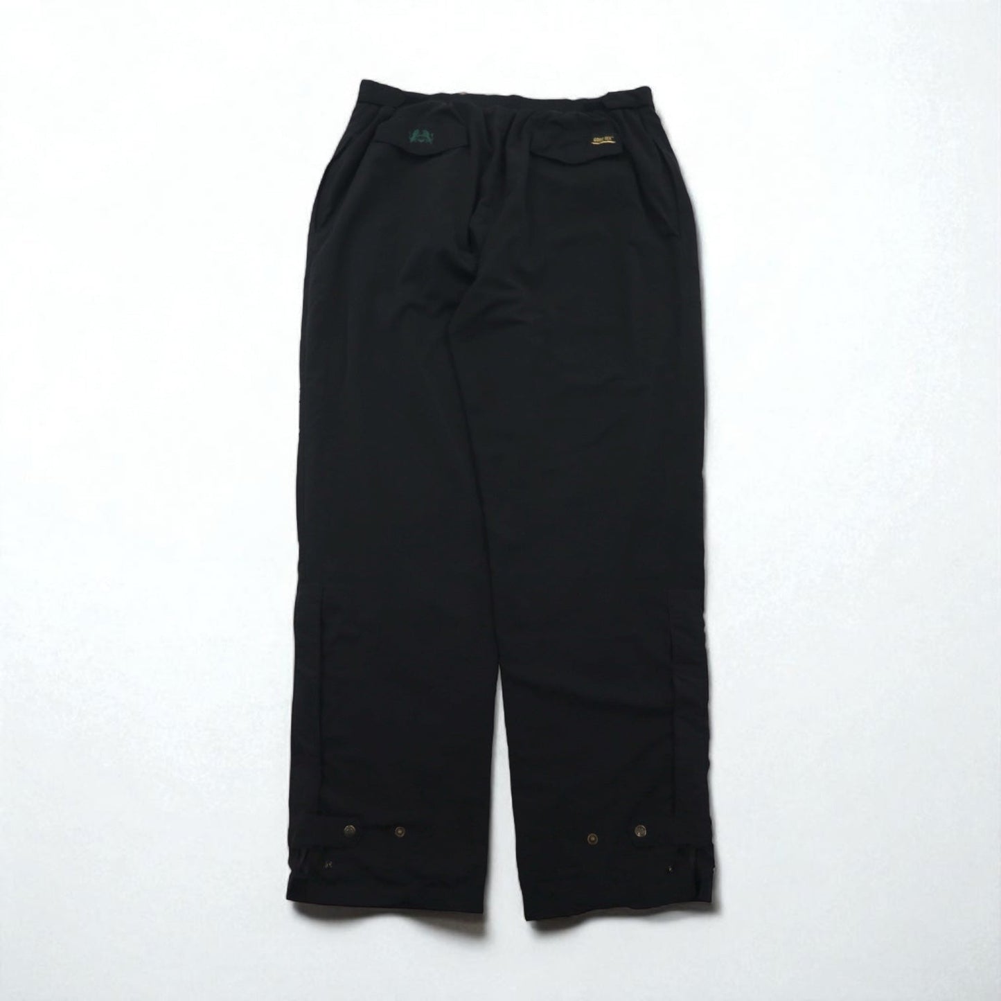90s USA Vintage GORE-TEX Pants Tourney トラックパンツ ピーチスキン シェルパンツ ジャージ 2XL ブラック 防水 ゴアテックス