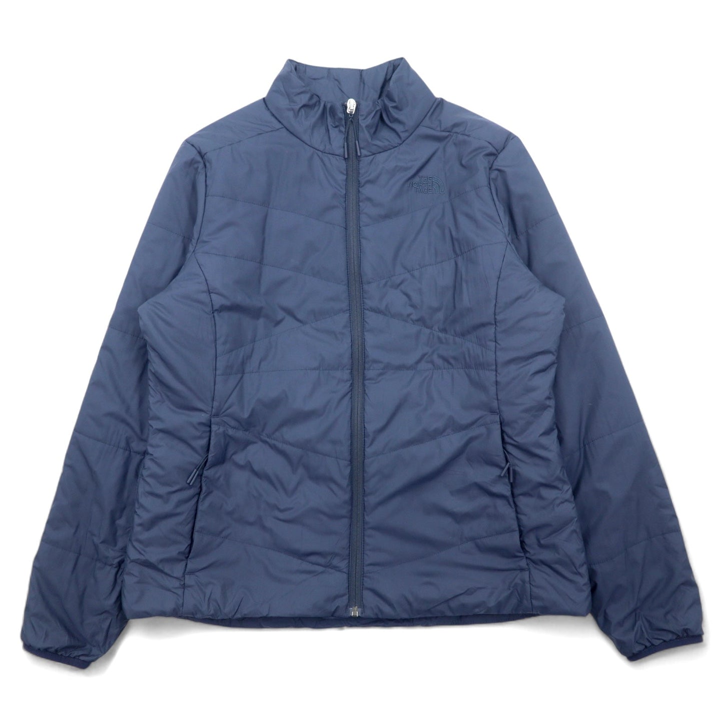 THE NORTH FACE Bombay Jacket, Insulated, Padded Jacket, XL, Navy, Polyester, Logo Embroidery, NF0A3IGX