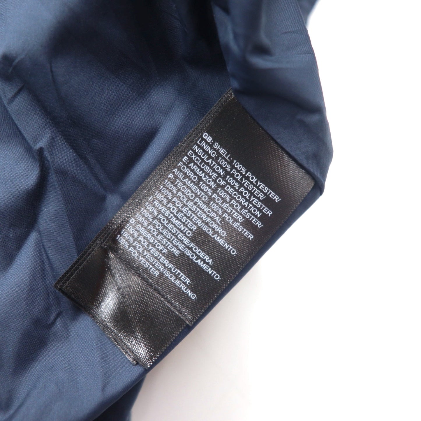 THE NORTH FACE Bombay Jacket, Insulated, Padded Jacket, XL, Navy, Polyester, Logo Embroidery, NF0A3IGX