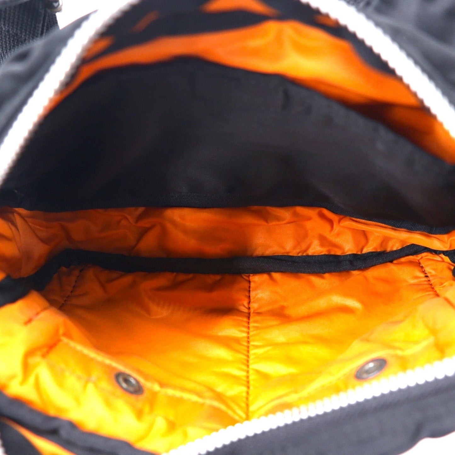 PORTER Tanker Waist Bag/Body Bag, Black Nylon, Made in Japan