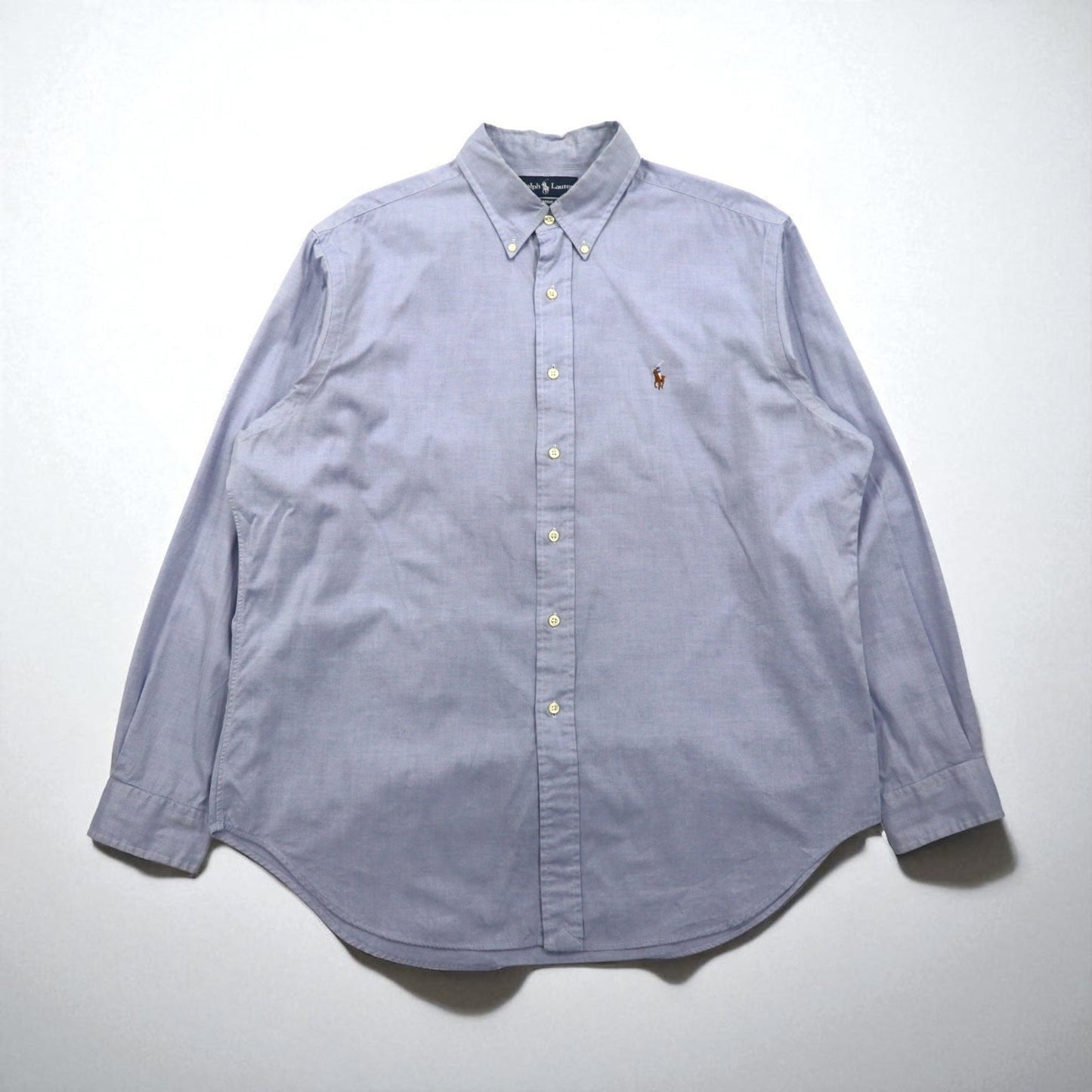 Ralph Lauren 90年代 オックスフォード ボタンダウンシャツ XL クラシックフィット スモールポニー刺繡