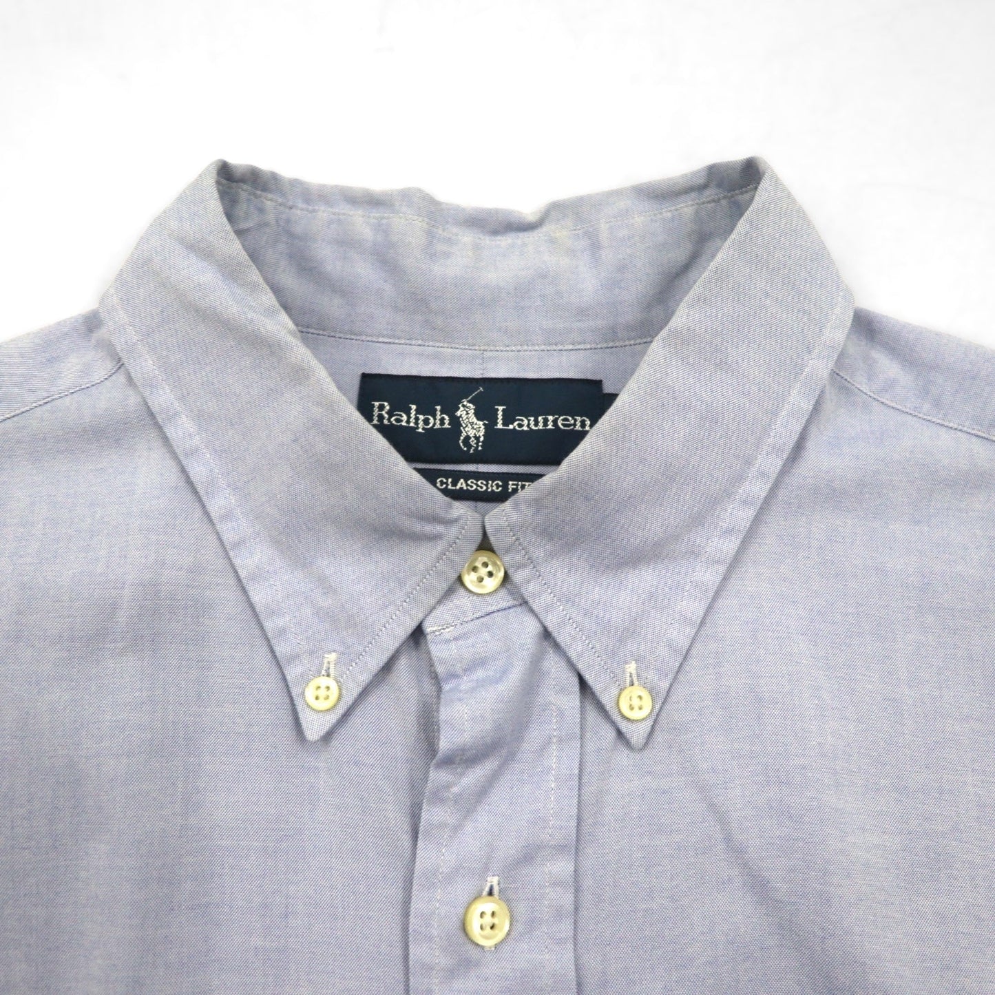 Ralph Lauren 90年代 オックスフォード ボタンダウンシャツ XL クラシックフィット スモールポニー刺繡
