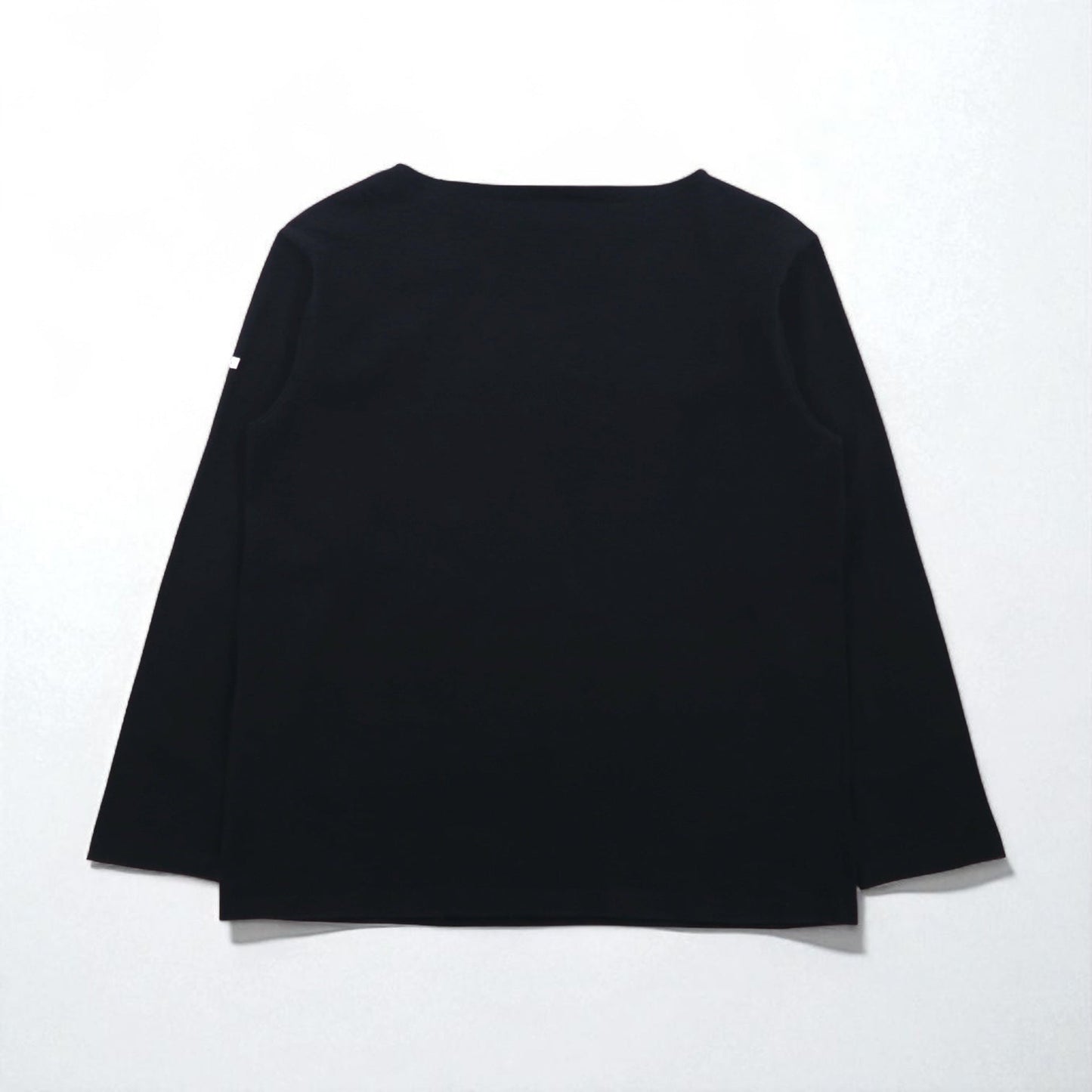 ORCIVAL フランス製 バスクシャツ ボートネック ロンT M ブラック コットン H19 954047