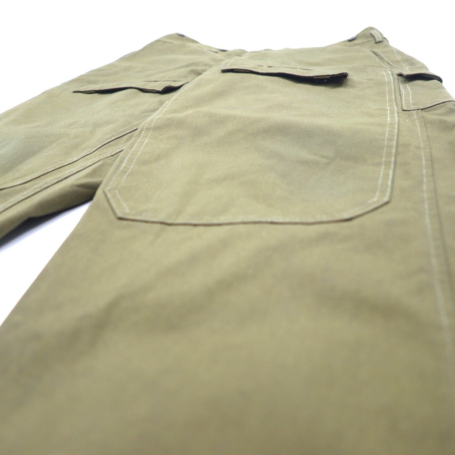 Czech Army M-85 Military Double Knee Cargo Pants, XL, Khaki, Cotton