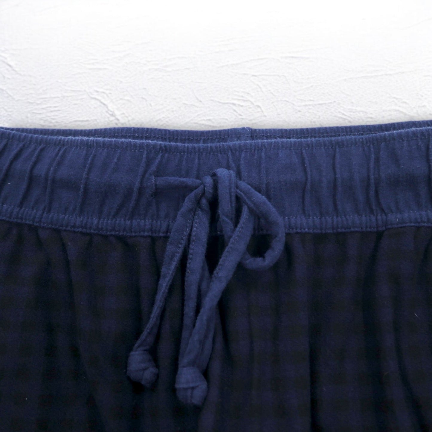 NAUTICA Pajama Pants, Easy Pants, Size M, Navy Check, Polyester