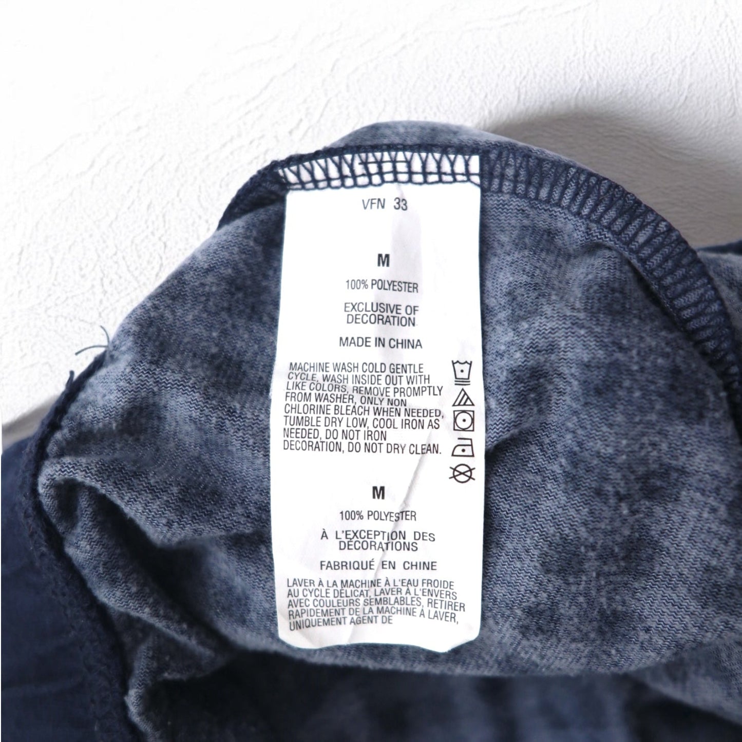 NAUTICA Pajama Pants, Easy Pants, Size M, Navy Check, Polyester