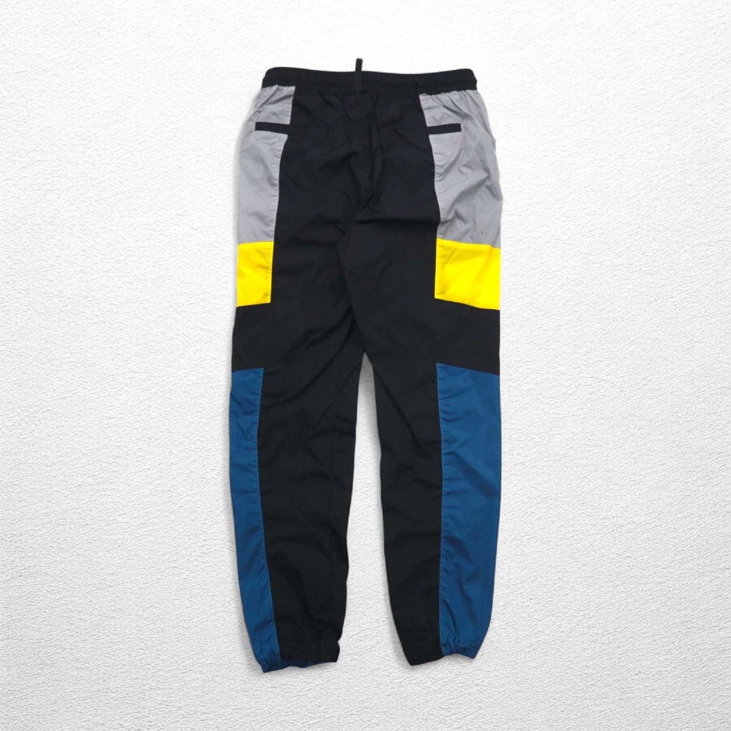 DSQUARED2 Color Block Jogger Nylon Track Pants, Size L, Multicolor