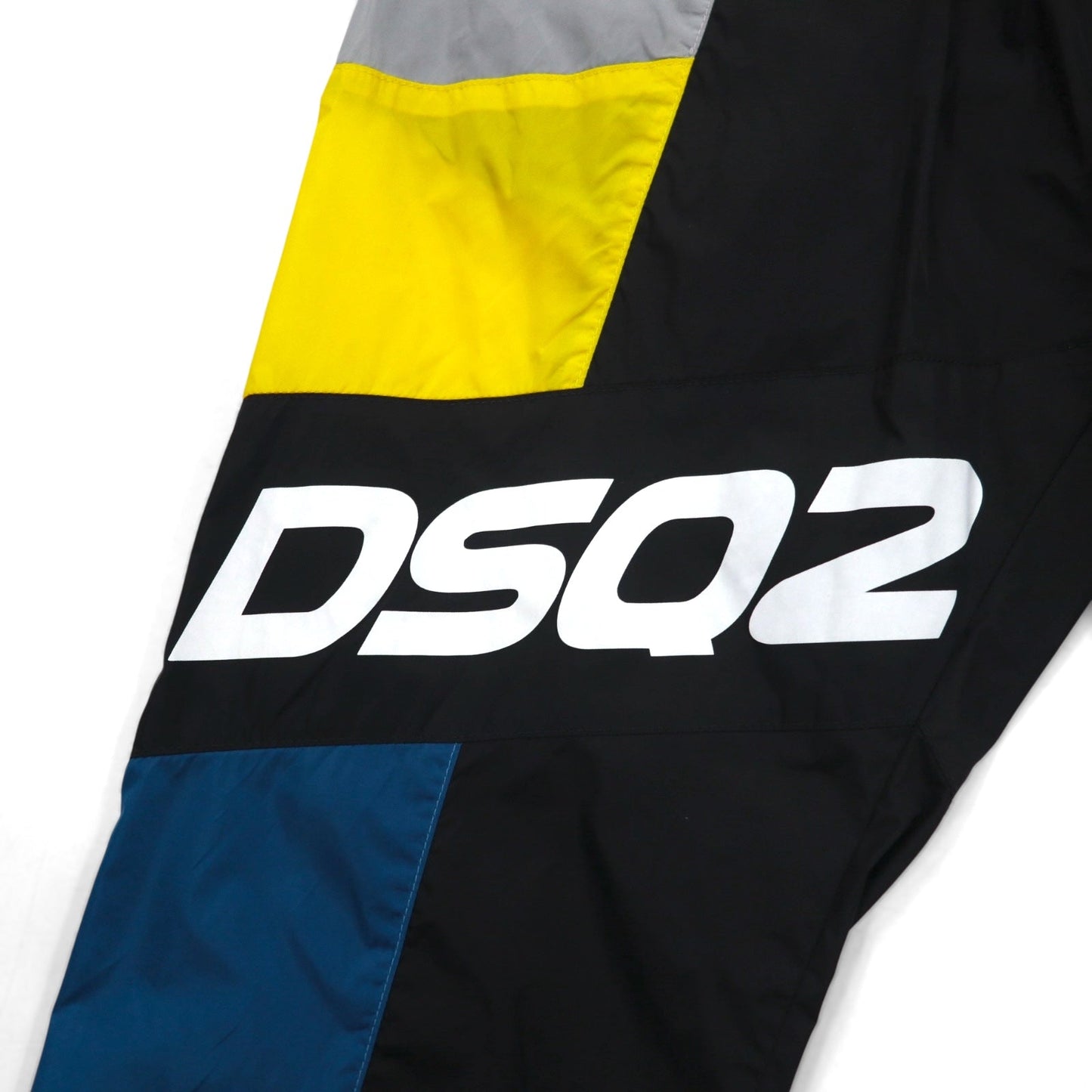 DSQUARED2 Color Block Jogger Nylon Track Pants, Size L, Multicolor