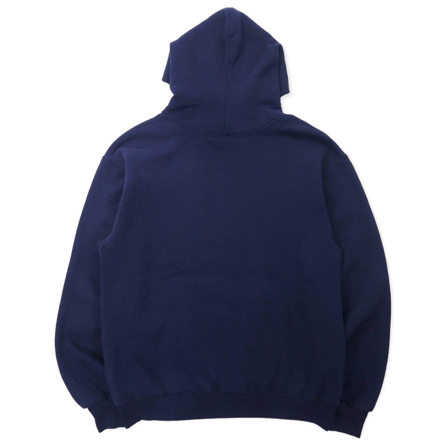 RUSSELL ATHLETIC 90s College Pullover Hoodie, Size M, Navy Cotton, Clarion University, Made in Mexico