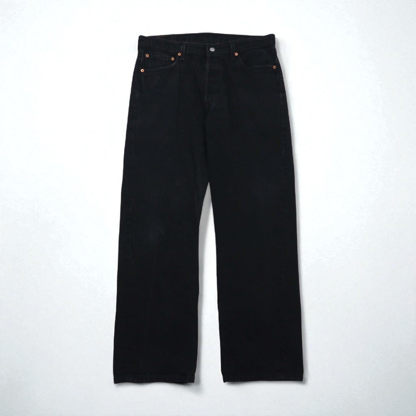 Levi's 00年代 501 ブラックデニムパンツ ジーンズ L ストレート 0660