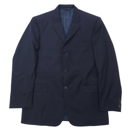 BURBERRY USA Made 3B Tailored Jacket, Size 43, Navy Wool, Hallo Kansas City