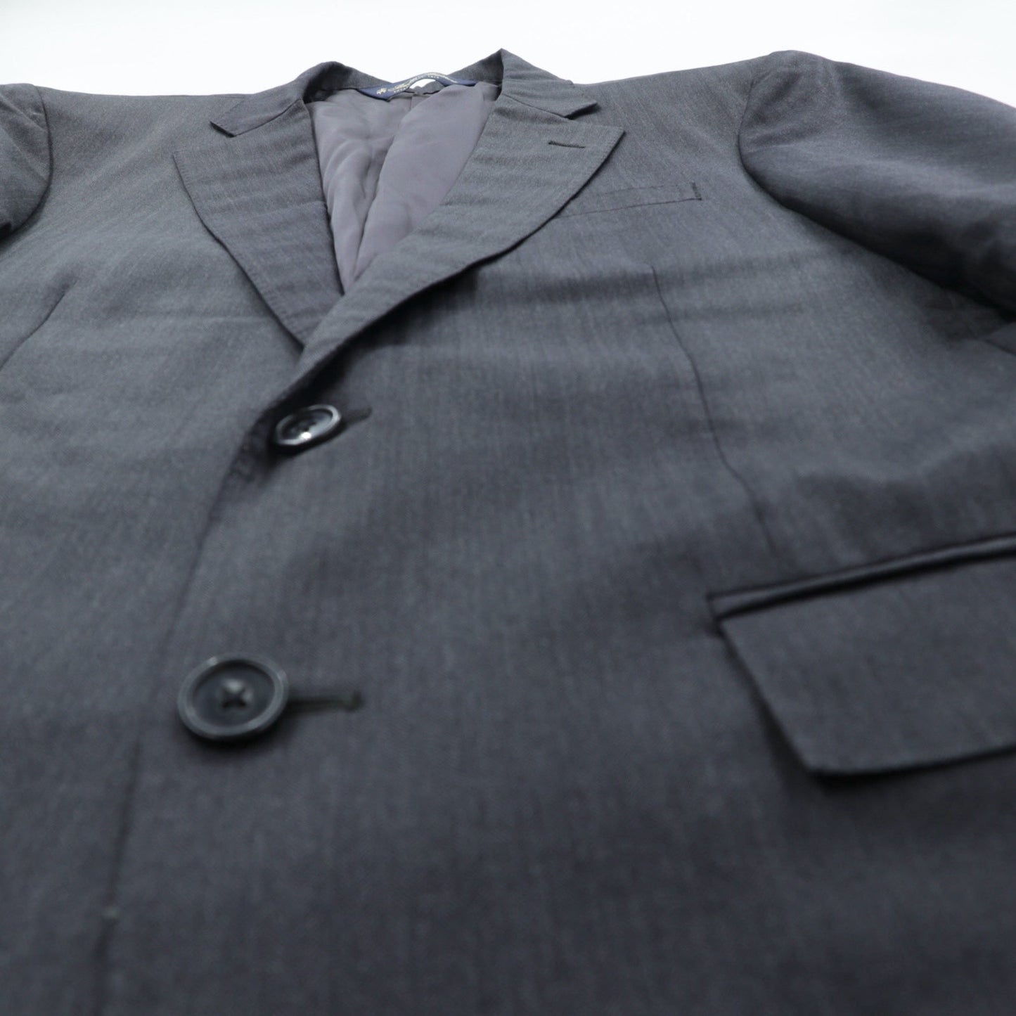 Brooks Brothers 2B テーラードジャケット ブレザー M グレー CANONICO ウール