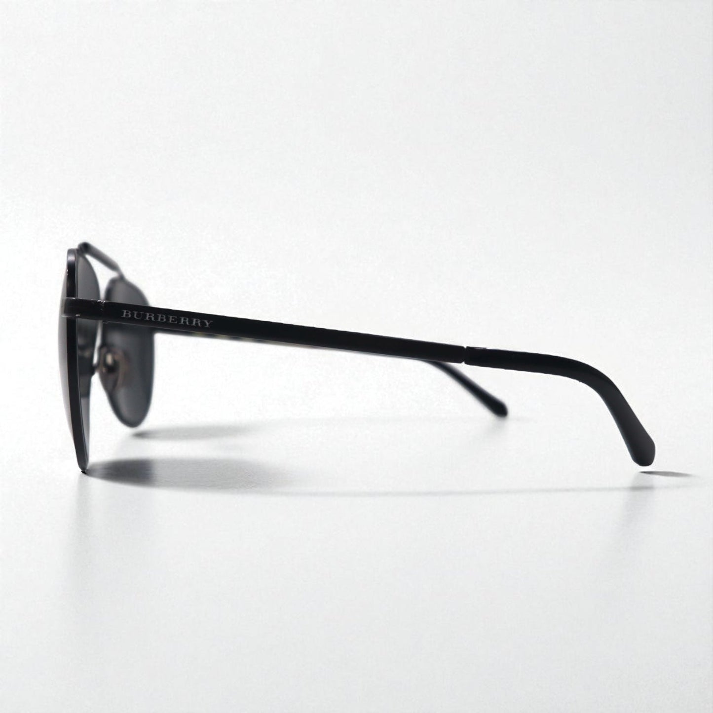 BURBERRY ダブルブリッジ ティアドロップ サングラス メタルフレーム B3097 1007/5V 59-14 145 3N ノバチェック イタリア製