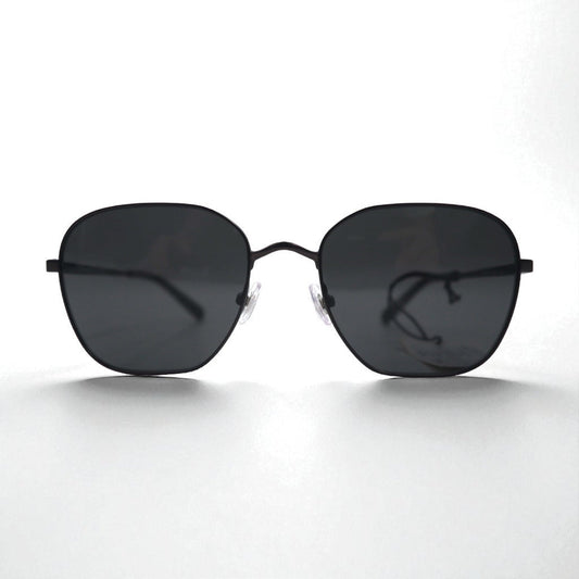 Brooks Brothers ガンメタル スクエア サングラス メタルフレーム BB4066 103587 55-19 145 3N 未使用品